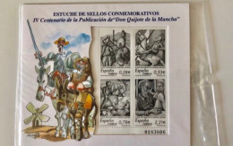 Estuche Sellos Conmemorativos El Quijote - Blocks & Sheetlets & Panes