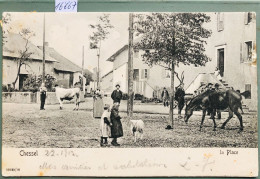 Chessel (Vaud) : La Place Du Village Vers 1900 - Précurseur (16'667) - Villeneuve