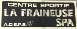 Carte Publicitaire "Centre Sportif La Fraineuse, A.D.E.P.S., Spa" - Advertising