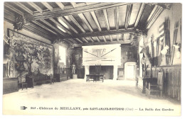 CPA 18 - Château De MEILLANT (Cher) - Près  St Amand Montrond - 245. La Salle Des Gardes - Meillant