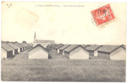 CPA 18 - Camp D'AVORD (Cher) - 1. Vue Générale, Côté Est - Avord