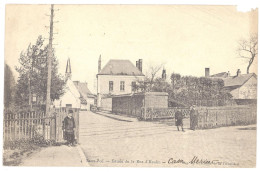 CPA 62 - SAINT POL (Pas De Calais) - 4. Entrée De La Rue D'Hesdin - Animée - Saint Pol Sur Ternoise