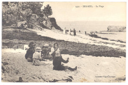 CPA 29 - BEG MEIL (Finistère) - 3431. La Plage - Animée - Beg Meil