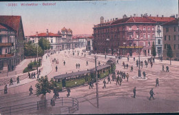 Winterthur ZH, Bahnhof, Place Animée Et Tramway (31251) - Winterthur