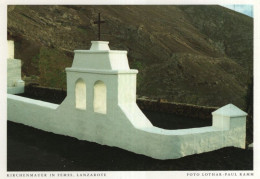 9002347 - Lanzarote - Spanien - Kirchenmauer In Femes - Lanzarote