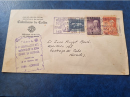 CUBA  PRIMER  DIA  1952   ISABEL  LA  CATOLICA   //  PARFAIT  ETAT  //  1er  CHOIX   // - FDC