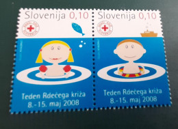 Red Cross Week Slovenia 2008 MNH Stamps - Slovenia