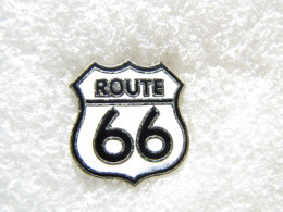 TOP  PIN'S   ROUTE  66   Email Grand Feu - Autres & Non Classés