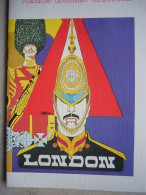 Avion / Airplane / TWA / Boeing B 747 / Menu / LONDON / Size : 12X18cm - Menu Cards