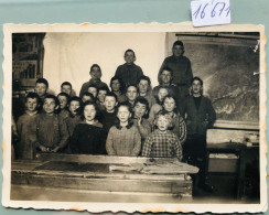 Suscévaz (Vaud) : Intérieur De La Salle De Classe Et Les élèves (années 1930) (16'671) - Yverdon-les-Bains 