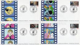 France 2919/22 Fdc Cinéma, Movies - Kino