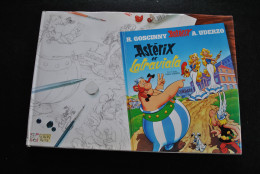 Uderzo Astérix Et La Traviata L'album Des Crayonnés Editions Albert René 2001 EO RARE + Cellulo Goscinny Obélix Idéfix - Asterix