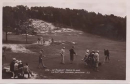 TOUQUET PARIS PLAGE, UNE PARTIE DE GOLF, BELLE ANIMATION  REF 15486 - Golf