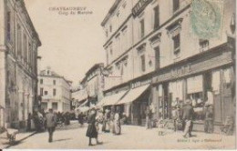 CHATEAUNEUF : Coin Du Marché. - Chateauneuf Sur Charente