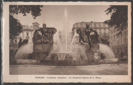 Torino - Fontana Angelica - Bella Affrancatura - Altri Monumenti, Edifici