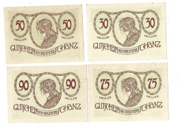 **notgeld   Austria Schanz Serie Compleet   S 953.2a  Cat Val 12 Euro - Autriche