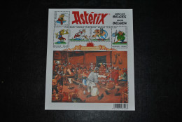 Feuillet De 6 Timbres Belgique Astérix Chez Les Belges En De Belgen Uderzo Goscinny RARE Bpost Poste 2005 - Sonstige & Ohne Zuordnung