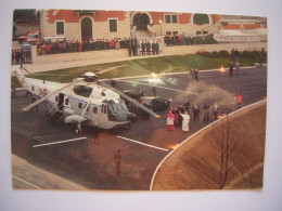 Avion / Airplane / ITALIAN AIR FORCE / Helicopter NH 90 TTH / Arrival Pope John Paul II - Hubschrauber