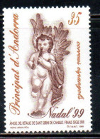 ANDORRE PRINCIPAT ANDORRA 1999 CHRISTMAS NATALE NOEL WEIHNACHTEN NAVIDAD 35p MNH - Ungebraucht