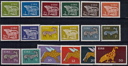 J0079 IRELAND EIRE 1971, SG 287-301  Decimal Definitives,  MNH - Unused Stamps