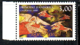 ANDORRE PRINCIPAT ANDORRA 1999 CHRISTMAS NATALE NOEL WEIHNACHTEN NAVIDAD 3fr MNH - Unused Stamps