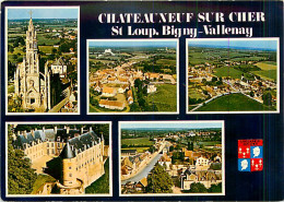 18* CHATEAUNEUF SUR CHER  Multivues CPM (10x15cm)       MA68-0382 - Chateauneuf Sur Cher