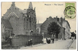 MOUSCRON (Hainaut  Belgique) Rue Léopold 12666, Envoi 1907 - Mouscron - Moeskroen
