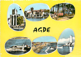 34* AGDE    Multivues   CPSM (10x15cm)               MA69-0979 - Agde