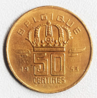 Belgique - 50 Centimes 1953 - 50 Cents