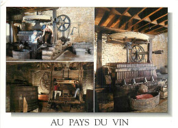 Vignes - Au Pays Du Vin - Vieux Pressoirs - Multivues - CPM - Carte Neuve - Voir Scans Recto-Verso - Vignes