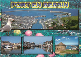 14 - Port En Bessin - Multivues - Voir Timbre - CPM - Voir Scans Recto-Verso - Port-en-Bessin-Huppain