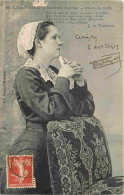 85 - Chantonnay - Etude De Coiffes - Animée - Femme - Folklore - Scène Et Types - CPA - Oblitération Ronde De 1909 - Eta - Chantonnay