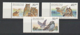 2001 326 Kazakhstan Owls MNH - Kazajstán