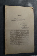 Franc-Maçonnerie,instructions,Chevalier Kadosch,18 Pages,22,5 Cm. Sur 14,5 Cm.,originale Pour Collection - Religion &  Esoterik