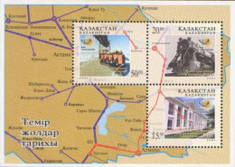 2001 339 Kazakhstan The 10th Anniversary Of Kazakhstan Railways MNH - Kazajstán