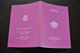 Société Royale Des Ordres Nationaux Créés Par Léopold II 2006-2007 Koninklijke Vereniging Der Nationale Orden Gesticht  - België