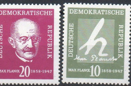 East Germany-Allemagne De L' Est , DDR  Max Planck  Recherche Nucléaire XXX - Neufs