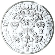 Belgique, Patagon, Charles II, 1998, Bruxelles, Argent, Refrappe, FDC - Autres & Non Classés