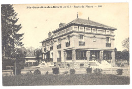 CPA 91 - SAINTE GENEVIEVE DES BOIS (Essonne) - Route De Fleury - 558 - Sainte Genevieve Des Bois