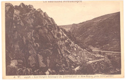 CPA 22 - GOUAREC (Côte D'Armor) - A. W. 4496. Les Gorges Sauvages Du LONGEAU à BON REPOS Près Gouarec - Gouarec