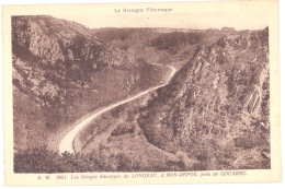 CPA 22 - GOUAREC (Côte D'Armor) - A. W. 3921. Les Gorges Sauvages Du LONGEAU à BON REPOS Près De Gouarec - Gouarec