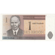 Billet, Estonie, 1 Kroon, KM:69a, NEUF - Estland