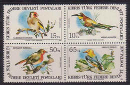 AC - NORTHERN CYPRUS STAMP - BIRDS MNH 10 OCTOBER 1983 - Nuevos