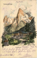 Hinterbärenbad - Künstler-AK Eugen Felle - Kufstein