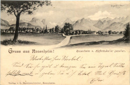 Gruss Aus Rosenheim - Künstler-AK Eugen Felle - Rosenheim