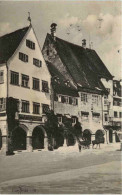 Alt-Isny - Partie Am Marktplatz - Künstler-AK Eugen Felle - Isny