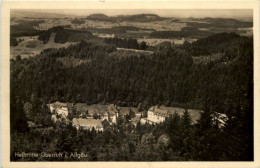 Heilstätte Überruh Im Allgäu - Künstler-AK Eugen Felle - Isny