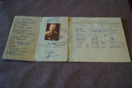 Congo Belge 1953,Province Du Kivu,Matadi,ancienne Attestation D'immatriculation,originale Pour Collection - Documents Historiques