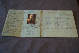 Congo Belge 1953,Province Du Kivu,Matadi,ancienne Attestation D'immatriculation,originale Pour Collection - Historische Documenten