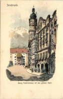 Innsbruck - Herzog Friedrichstrasse - AK Eugen Felle - Innsbruck